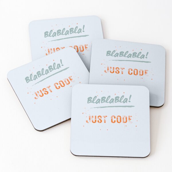 Item preview, BlaBlaBla Just Code designed and sold by GaillardTech.