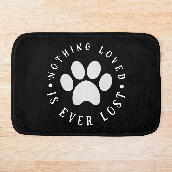 Item preview, Nothing Loved Is Ever Lost – Pet Memorial Paw designed and sold by JanuszJarowicz.