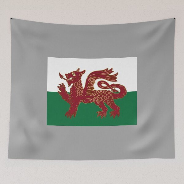 Item preview, Welsh Dragon Flag designed and sold by AnthonyThomas.