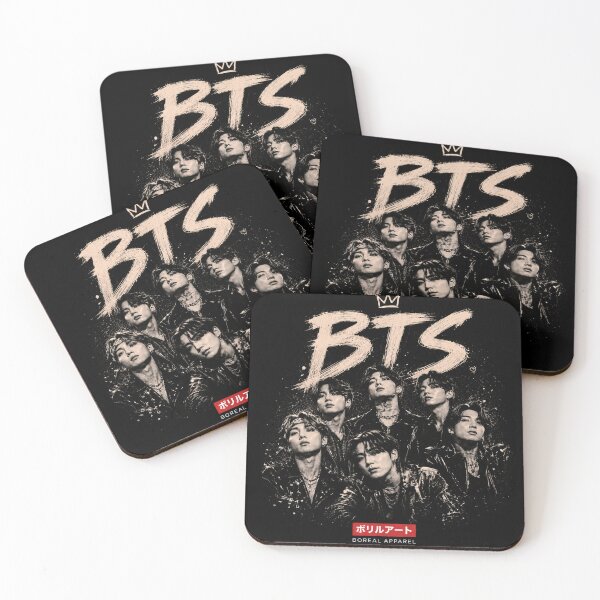 Item preview, BTS K-Pop Legends – Vintage Grunge Korean Music Graphic Tee designed and sold by Boreal Apparel.