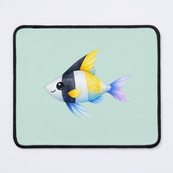 Item preview, Angelfish Watercolor designed and sold by DariaCraft.