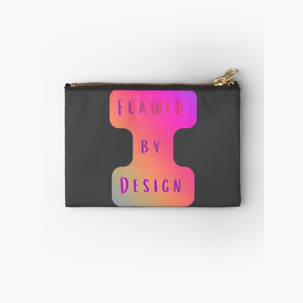 Item preview, Flawed by design, rainbow inscription designed and sold by silent-violin.