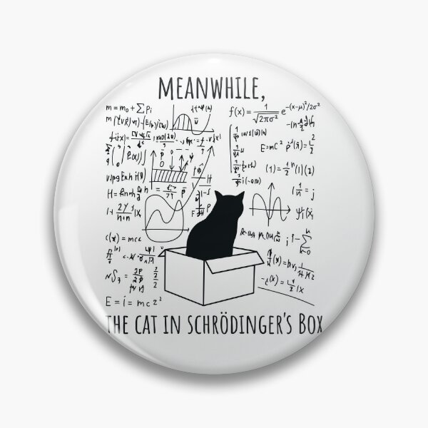 Item preview, Meanwhile The Cat In Schrodingers Box Physics Meme designed and sold by Krasnovaovaova.
