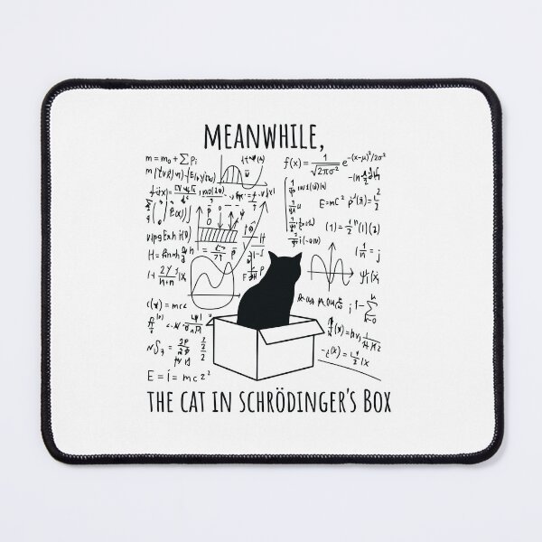 Item preview, Meanwhile The Cat In Schrodingers Box Physics Meme designed and sold by Krasnovaovaova.
