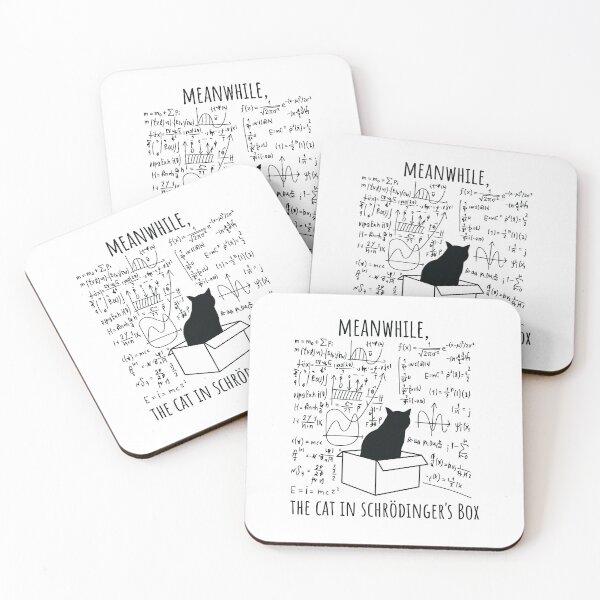 Item preview, Meanwhile The Cat In Schrodingers Box Physics Meme designed and sold by Krasnovaovaova.