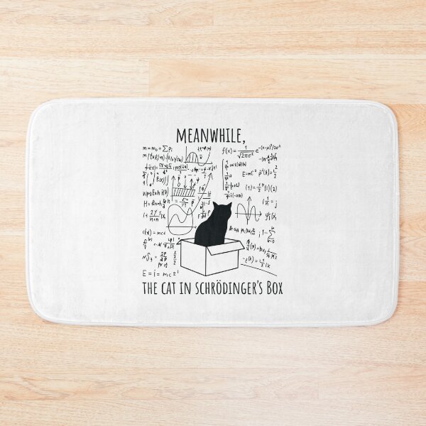 Item preview, Meanwhile The Cat In Schrodingers Box Physics Meme designed and sold by Krasnovaovaova.