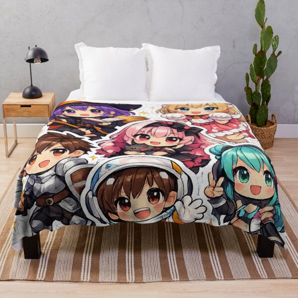 Item preview, Chibi Fantasy Characters Cute Anime Witch Cat Knight Space Design designed and sold by TM DESIGNS AND MORE.