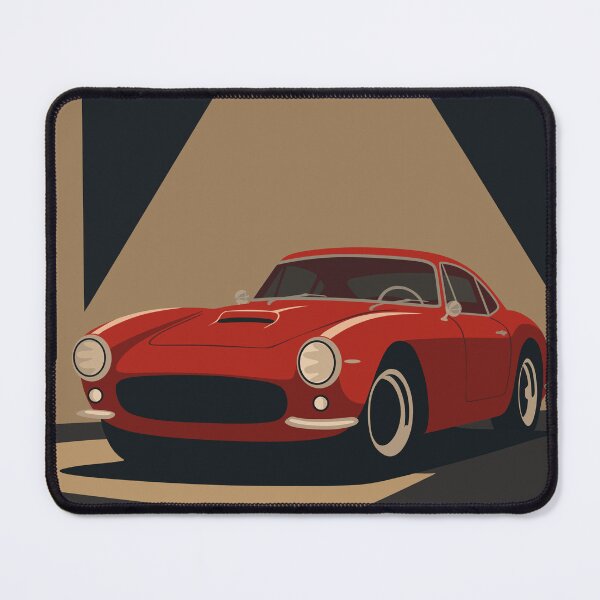 Item preview, Ferrari Classic Car Print, Vintage Ferrari Art, Minimalist Automotive Print, Luxury Sports Car Decor designed and sold by Studio pod Burom.