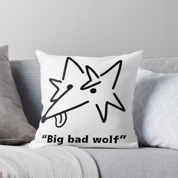 Item preview, “Big scary wolf” designed and sold by Pawsitive-Chaos.