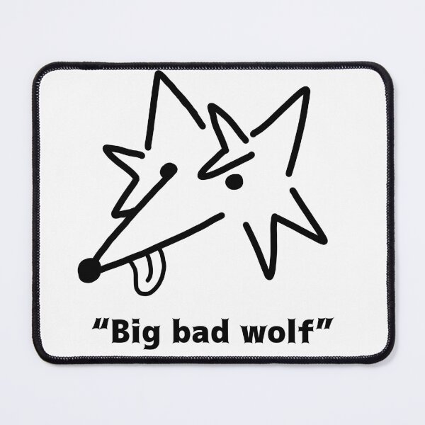 Item preview, “Big scary wolf” designed and sold by Pawsitive-Chaos.