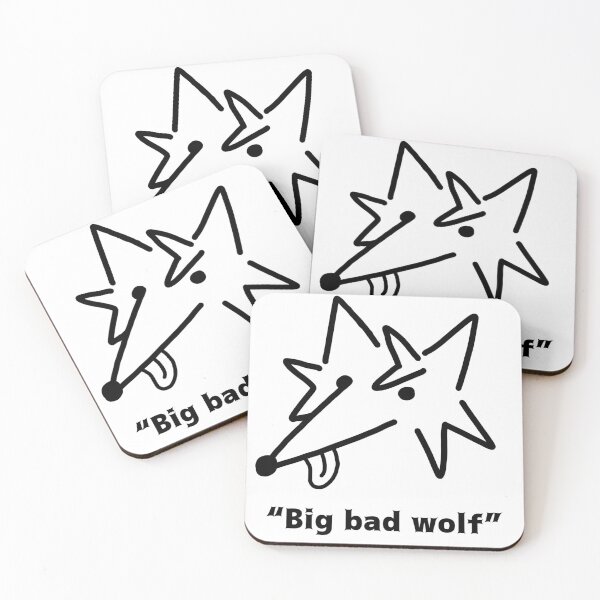 Item preview, “Big scary wolf” designed and sold by Pawsitive-Chaos.