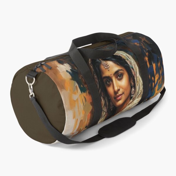 Item preview, Oil Painting Portrait of a South Asian Woman in Traditional clothing designed and sold by Lucia Amaris Art.