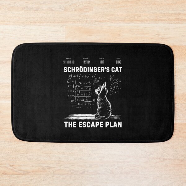 Item preview, Schrodingers Cat The Escape Plan Science Physics Graphic designed and sold by Krasnovaovaova.