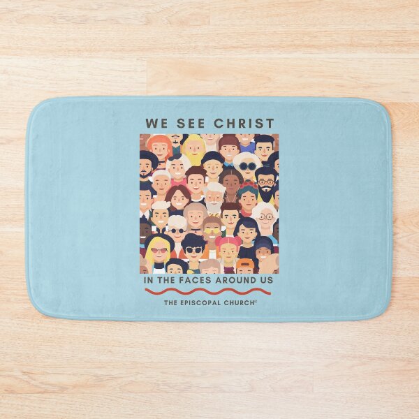 Item preview, We See Christ in the Faces Around Us - The Episcopal Church™ designed and sold by Canterbury Episcopal Campus Ministry at Texas Tech University .