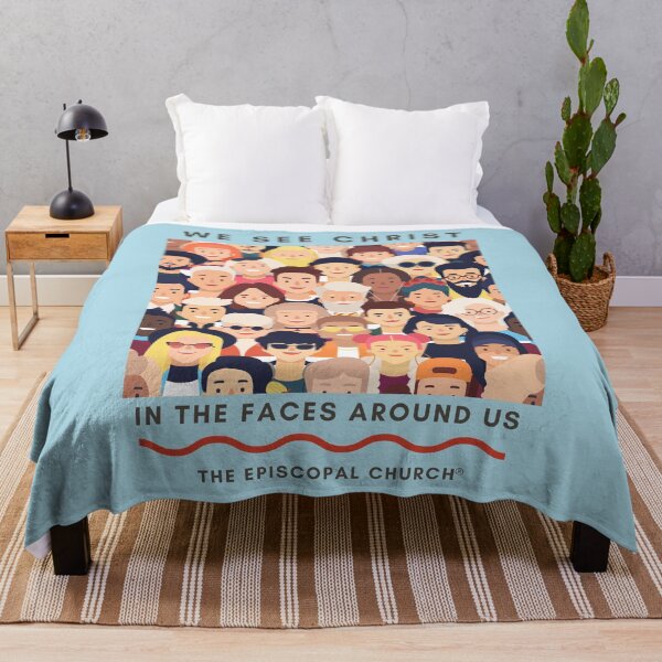 Item preview, We See Christ in the Faces Around Us - The Episcopal Church™ designed and sold by Canterbury Episcopal Campus Ministry at Texas Tech University .