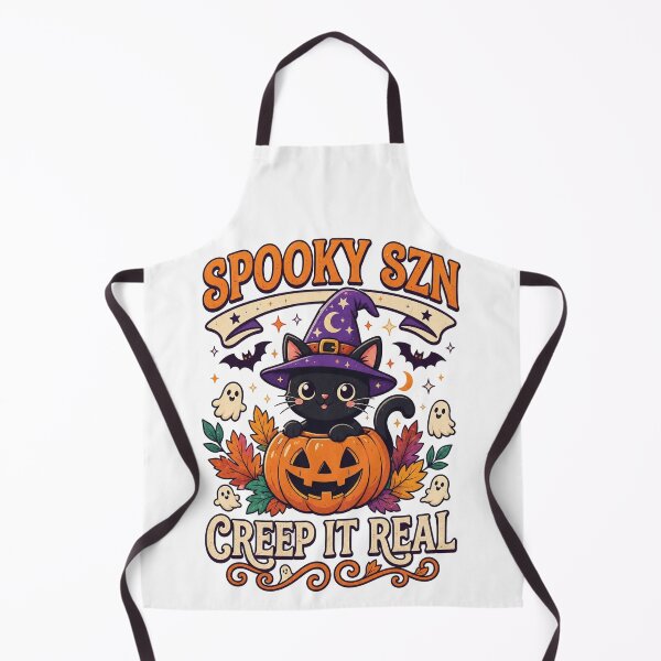 Item preview, Spooky Season Black Cat Pumpkin Halloween designed and sold by cameleon style.