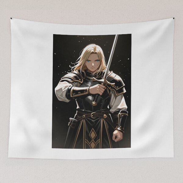 Item preview, Fantasy - Role-Playing Game Character, Medieval Warrior Digital Illustration designed and sold by AnimeShin.