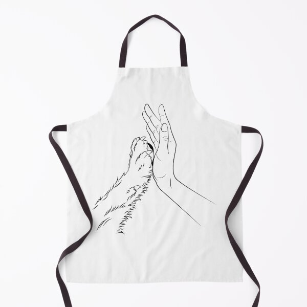 Item preview, Pet Paw and Human Hand Line Art Minimalist designed and sold by Krasnovaovaova.