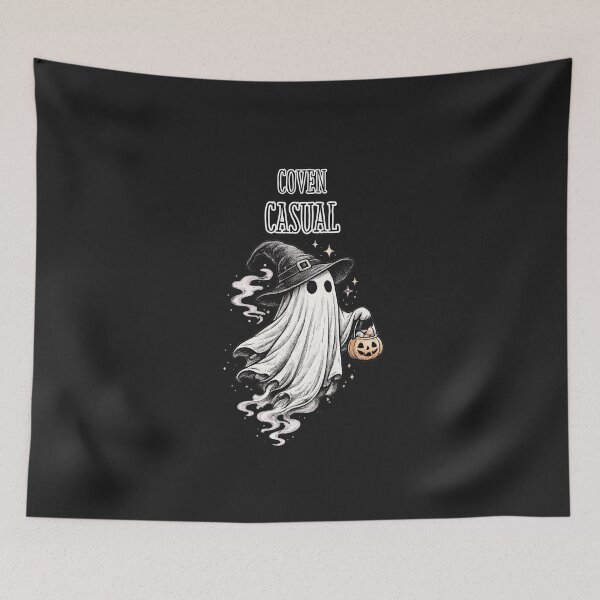 Item preview, Coven Casual Cute Witch Ghost Halloween Aesthetic designed and sold by NESTORY-Studio.