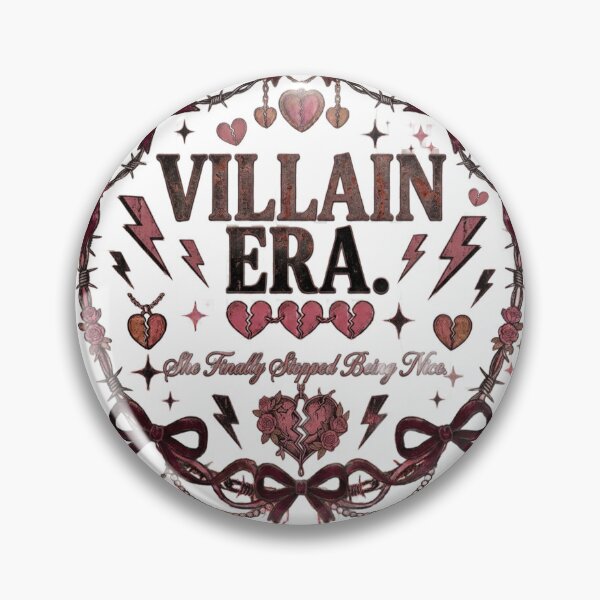 Item preview, Villain Era She Finally Stopped Being Nice Dark Coquette designed and sold by InkroarCo.