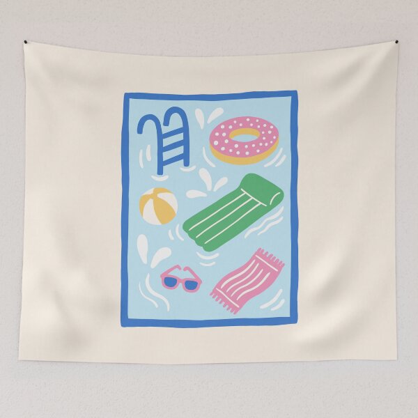 Item preview, Meet Me At The Pool designed and sold by mauikauai.