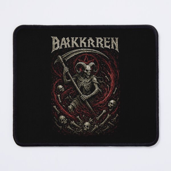 Item preview, Bakkkren Horned Reaper Dark Metal Art designed and sold by interdesigner.