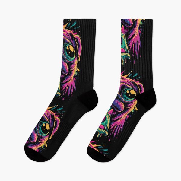 Item preview, Psychedelic Pizza Pug Design designed and sold by The Great Land of Snark!.