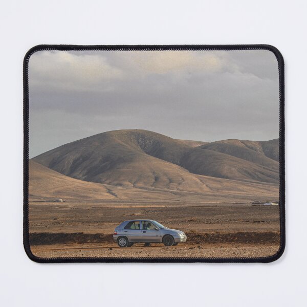 Item preview, car in the desert photo print designed and sold by enchantizzle.