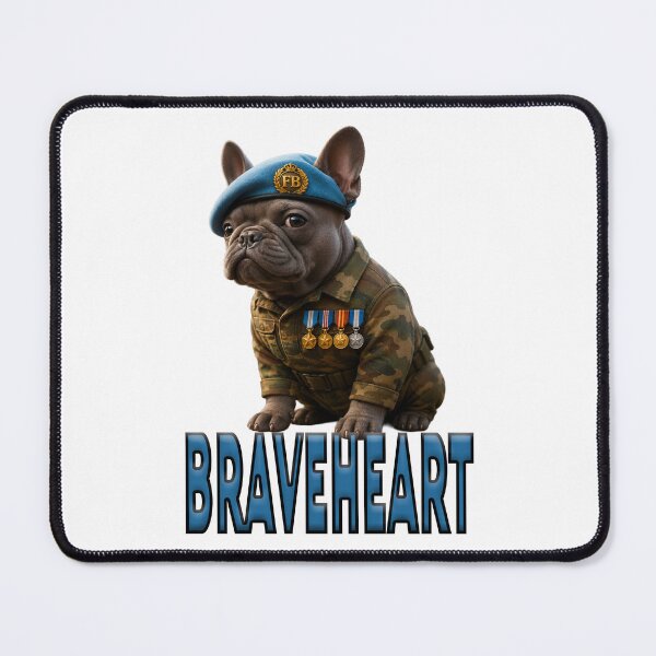 Item preview, FRENCH BULLDOG. ‘BRAVEHEART’ designed and sold by SmARTNiki.