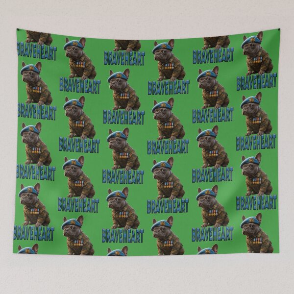 Item preview, FRENCH BULLDOG. ‘BRAVEHEART’ designed and sold by SmARTNiki.
