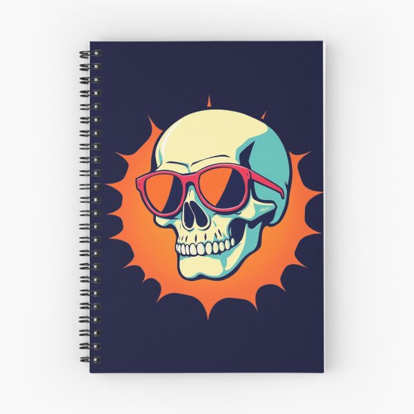 Item preview, Retro Sunglasses Skull Starburst Art designed and sold by ERODED SELF.