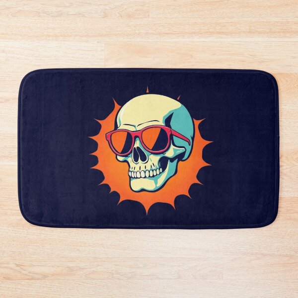 Item preview, Retro Sunglasses Skull Starburst Art designed and sold by ERODED SELF.