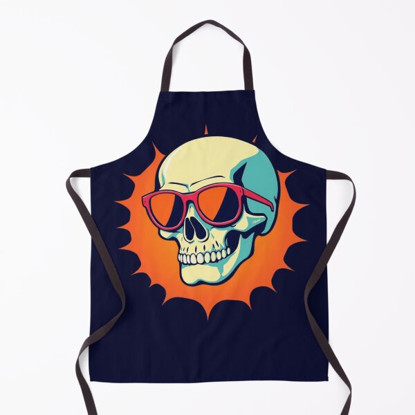 Item preview, Retro Sunglasses Skull Starburst Art designed and sold by ERODED SELF.