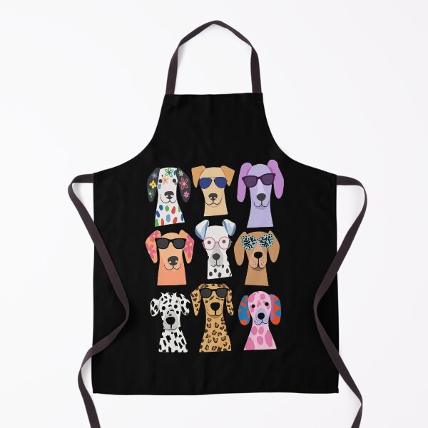 Item preview, Cool Dogs Wearing Sunglasses Colorful Pattern designed and sold by Krasnovaovaova.