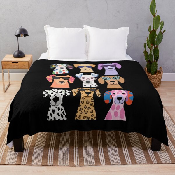 Item preview, Cool Dogs Wearing Sunglasses Colorful Pattern designed and sold by Krasnovaovaova.