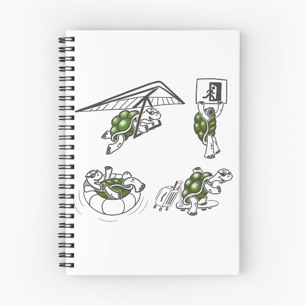 Item preview, Slow Flight Line Art Turtle designed and sold by Samaya-.