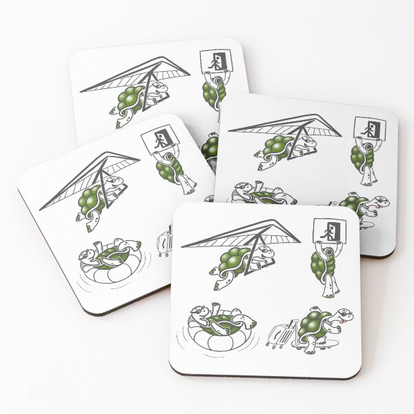 Item preview, Slow Flight Line Art Turtle designed and sold by Samaya-.