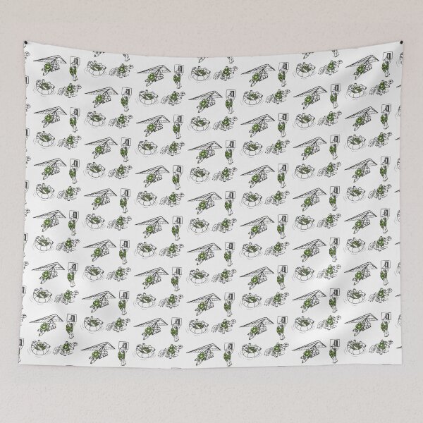 Item preview, Slow Flight Line Art Turtle designed and sold by Samaya-.