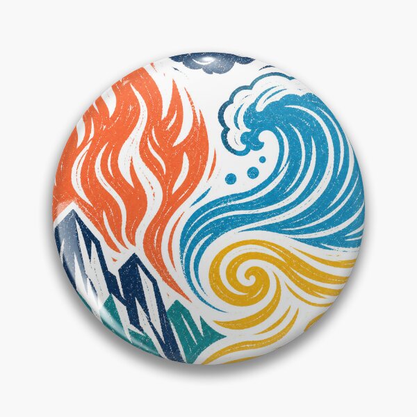 Item preview, Four Elements Balance — Avatar Airbender Inspired designed and sold by Atlant11.