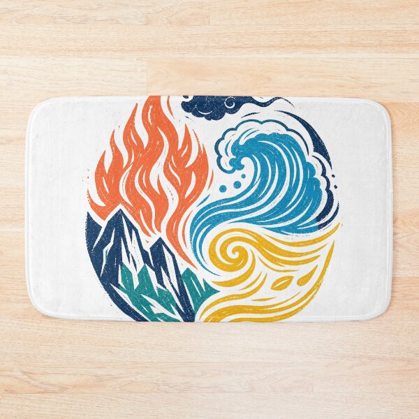 Item preview, Four Elements Balance — Avatar Airbender Inspired designed and sold by Atlant11.