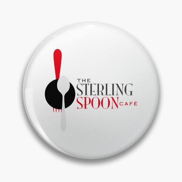 Item preview, The Sterling Spoon Cafe Red and White Logo designed and sold by Tromler.