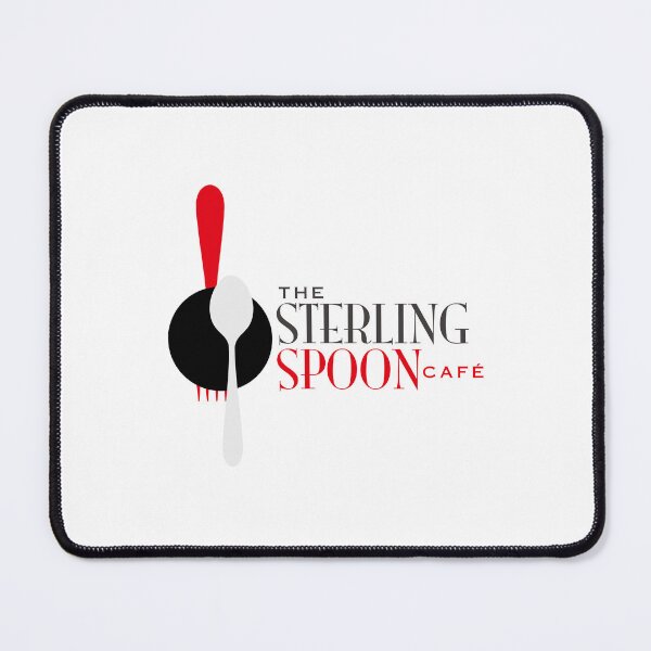 Item preview, The Sterling Spoon Cafe Red and White Logo designed and sold by Tromler.