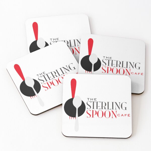 Item preview, The Sterling Spoon Cafe Red and White Logo designed and sold by Tromler.