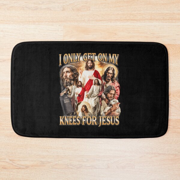 Item preview, i only get on my knees for jesus designed and sold by itswallcraft.