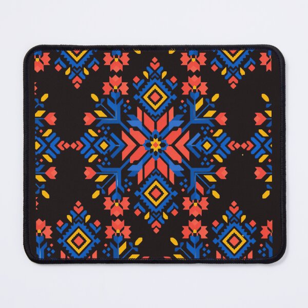 Item preview, Vibrant Folk Art Aztec Geometric Pattern designed and sold by NikBrin Prevail .