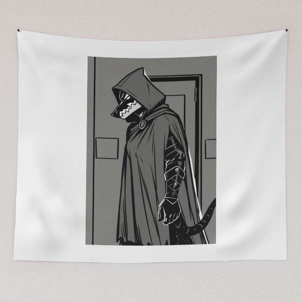 Item preview, Fantasy - Stealthy Assassin, Dark and Dynamic Digital Illustration designed and sold by AnimeShin.