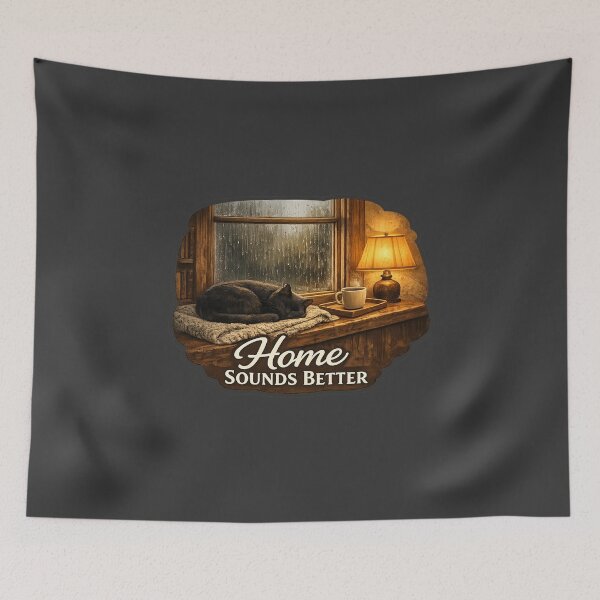 Item preview, Home Sounds Better designed and sold by QuietNovaShop.