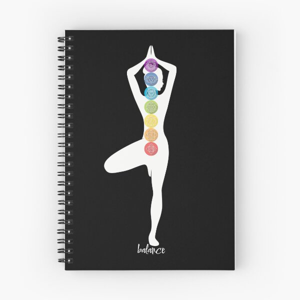 Item preview, Chakra Balance - Female Figure in Tree Yoga Pose designed and sold by TheThankfulTyne.