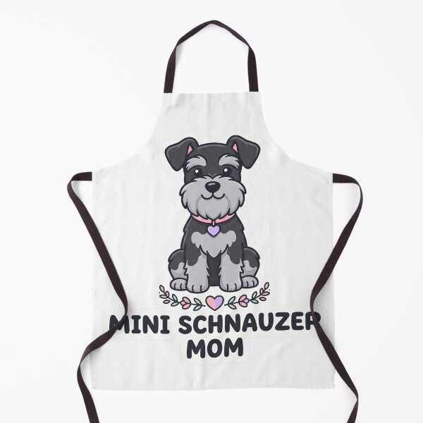 Item preview, Cute Mini Schnauzer Mom Dog designed and sold by Oddly Cozy Studio.