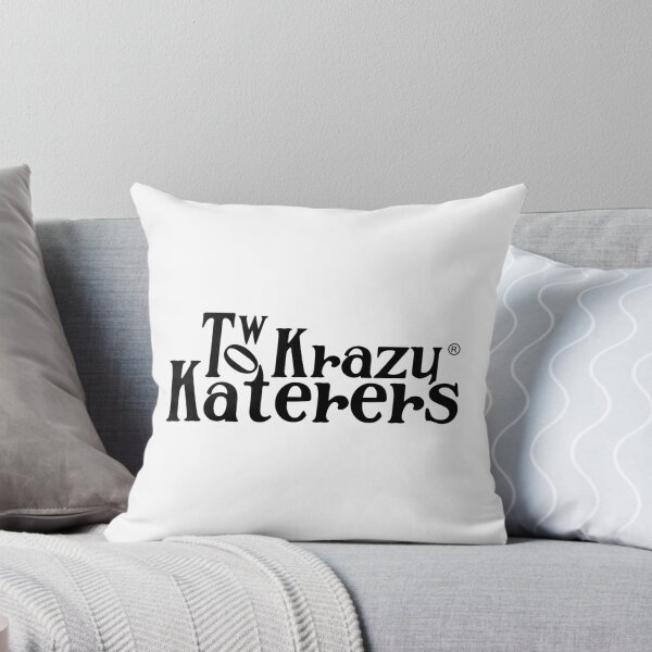Item preview, Two Krazy Katerers Black Monochromatic Logo designed and sold by Tromler.